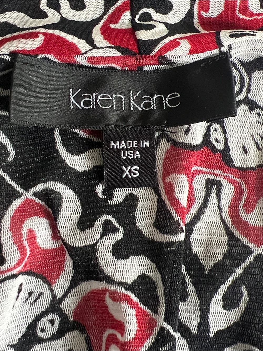 Karen Kane Semi-Sheer Wrap Blouse - Picture 5 of 7